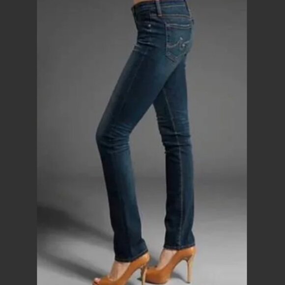 Not worn - AG women's The Kiss straight leg jeans size 29 - Picture 1 of 11